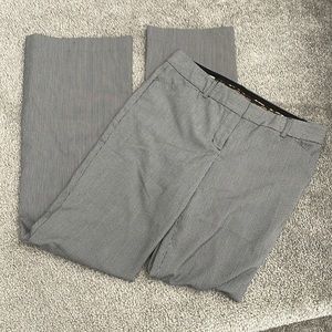 Express design studio editor pants. Size 4R. Black/white.
